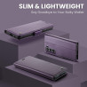 Coque pour Samsung Galaxy S21 5G, Housse Premium en Cuir PU, RFID Protection, Portefeuille Rabat Case, Porte Cartes et Fonction 