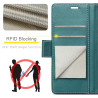 Coque pour Google Pixel 7A, Housse Premium en Cuir PU, RFID Protection, Portefeuille Rabat Case, Porte Cartes et Fonction Suppor