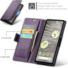 Coque pour Google Pixel 7A, Housse Premium en Cuir PU, RFID Protection, Portefeuille Rabat Case, Porte Cartes et Fonction Suppor