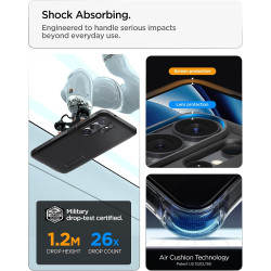 Spigen Tough Armor MagFit Coque Compatible avec Samsung Galaxy S26 Ultra - Noir