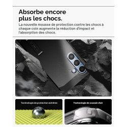 Spigen Coque pour Samsung S25 Tough Armor(AI) MagFit - Noir
