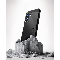 Spigen Tough Armor(AI) MagFit Coque Compatible avec Samsung Galaxy S25 Plus - Noir