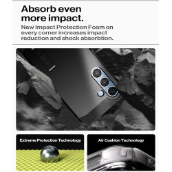 Spigen Tough Armor(AI) MagFit Coque Compatible avec Samsung Galaxy S25 Plus - Noir