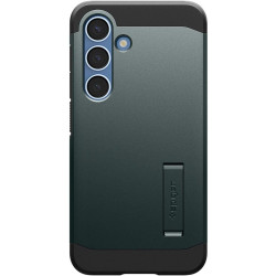 Spigen Tough Armor(AI) MagFit Coque Compatible avec Samsung Galaxy S25 Plus - Vert