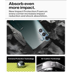 Spigen Tough Armor(AI) MagFit Coque Compatible avec Samsung Galaxy S25 Plus - Vert