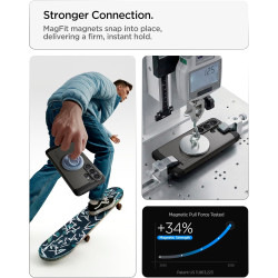 Spigen Tough Armor MagFit Coque Compatible avec Samsung Galaxy S26 Ultra - Gunmetal
