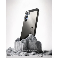 Spigen Tough Armor(AI) MagFit Coque Compatible avec Samsung Galaxy S25 Plus - Gunmetal