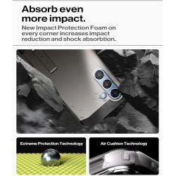 Spigen Tough Armor(AI) MagFit Coque Compatible avec Samsung Galaxy S25 Plus - Gunmetal