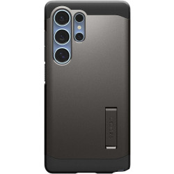 Spigen Tough Armor(AI) MagFit Coque Compatible avec Samsung Galaxy S25 Ultra - Gunmetal