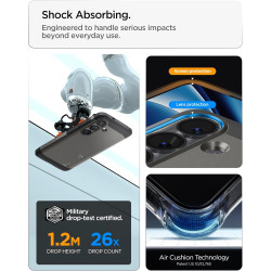 Spigen Tough Armor MagFit Coque Compatible avec Samsung Galaxy S26 - Gunmetal