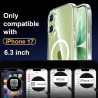 Yohii Magnétique Coque pour iPhone 17 avec 1 Verres Trempés et Cordon, Compatible avec MagSafe [Protection Caméra] Anti Rayures 