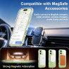 Yohii Magnétique Coque pour iPhone 17 avec 1 Verres Trempés et Cordon, Compatible avec MagSafe [Protection Caméra] Anti Rayures 