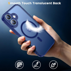 Yohii Magnétique Coque pour iPhone 17 avec 1 Verres Trempés, Compatible avec MagSafe [Protection Caméra] Anti Rayures Antichoc M