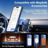 Yohii Magnétique Coque pour iPhone 17 avec 1 Verres Trempés, Compatible avec MagSafe [Protection Caméra] Anti Rayures Antichoc M
