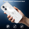 Yohii Magnétique Coque pour iPhone 17 avec 1 Verres Trempés, Compatible avec MagSafe [Protection Caméra] Anti Rayures Antichoc M