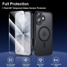 Yohii Magnétique Coque pour iPhone 17 avec 1 Verres Trempés, Compatible avec MagSafe [Protection Caméra] Anti Rayures Antichoc M