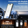Yohii Magnétique Coque pour iPhone 17 avec 1 Verres Trempés, Compatible avec MagSafe [Protection Caméra] Anti Rayures Antichoc M