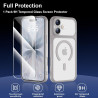 Yohii Magnétique Coque pour iPhone 17 avec 1 Verres Trempés, Compatible avec MagSafe [Protection Caméra] Anti Rayures Antichoc M