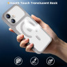 Yohii Magnétique Coque pour iPhone 17 avec 1 Verres Trempés, Compatible avec MagSafe [Protection Caméra] Anti Rayures Antichoc M