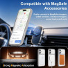 Yohii Magnétique Coque pour iPhone 17 avec 1 Verres Trempés, Compatible avec MagSafe [Protection Caméra] Anti Rayures Antichoc M