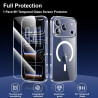 Yohii Magnétique Coque pour iPhone 17 Pro avec 1 Verres Trempés et Cordon, Compatible avec MagSafe [Protection Caméra] Anti Rayu