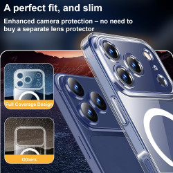 Yohii Magnétique Coque pour iPhone 17 Pro avec 1 Verres Trempés et Cordon, Compatible avec MagSafe [Protection Caméra] Anti Rayu