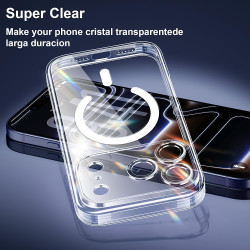 Yohii Magnétique Coque pour iPhone 17 Pro avec 1 Verres Trempés et Cordon, Compatible avec MagSafe [Protection Caméra] Anti Rayu
