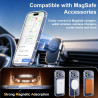 Yohii Magnétique Coque pour iPhone 17 Pro avec 1 Verres Trempés et Cordon, Compatible avec MagSafe [Protection Caméra] Anti Rayu