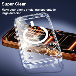 Yohii Magnétique Coque pour iPhone 17 Pro Max avec 1 Verres Trempés et Cordon, Compatible avec MagSafe [Protection Caméra] Anti 