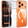 Yohii Coque Magnétique 3 en 1 pour iPhone 17 Pro avec 2 Pièces en Verre Trempé [Protection Appareil Photo] Compatible avec Mag-S