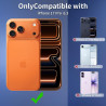 Yohii Coque Magnétique 3 en 1 pour iPhone 17 Pro avec 2 Pièces en Verre Trempé [Protection Appareil Photo] Compatible avec Mag-S