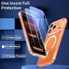 Yohii Coque Magnétique 3 en 1 pour iPhone 17 Pro avec 2 Pièces en Verre Trempé [Protection Appareil Photo] Compatible avec Mag-S