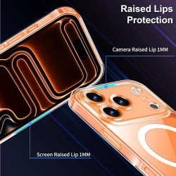Yohii Coque Magnétique 3 en 1 pour iPhone 17 Pro avec 2 Pièces en Verre Trempé [Protection Appareil Photo] Compatible avec Mag-S