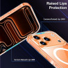 Yohii Coque Magnétique 3 en 1 pour iPhone 17 Pro avec 2 Pièces en Verre Trempé [Protection Appareil Photo] Compatible avec Mag-S