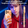 Yohii Coque Magnétique 3 en 1 pour iPhone 17 Pro avec 2 Pièces en Verre Trempé [Protection Appareil Photo] Compatible avec Mag-S