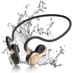 Ohayo écouteurs bleutooth sans fil sport, casque bleutooth v6.0, étanchéité ipx7, 10 heures d'autonomie, recharge rapide en 2 he
