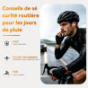 Ohayo écouteurs bleutooth sans fil sport, casque bleutooth v6.0, étanchéité ipx7, 10 heures d'autonomie, recharge rapide en 2 he
