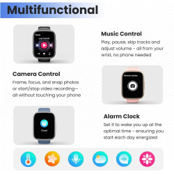 Cillso montre connectée homme femme 1,95" hd, smartwatch avec appels bleutooth, 112 modes sportifs, cardiofréquencemètre, spo2, 
