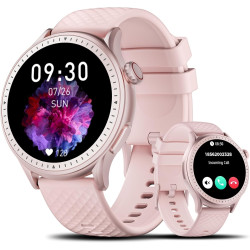 Cillso montre connectée homme femme 1,46" amoled, smartwatch avec appels bleutooth, 110 modes sportifs, cardiofréquencemètre, sp