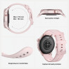 Cillso montre connectée homme femme 1,46" amoled, smartwatch avec appels bleutooth, 110 modes sportifs, cardiofréquencemètre, sp