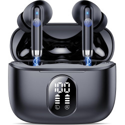 Qxq écouteurs bleutooth, 2026 nouveau ecouteurs bleutooth 5.4 sans fil avec hifi stéréo, 40h oreillette bleutooth enc réduction 