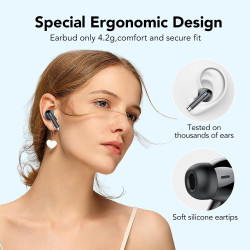 Qxq écouteurs bleutooth, 2026 nouveau ecouteurs bleutooth 5.4 sans fil avec hifi stéréo, 40h oreillette bleutooth enc réduction 