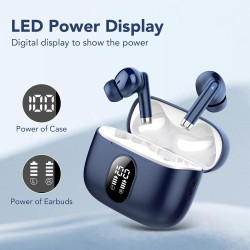 Qxq écouteurs bleutooth, 2026 nouveau ecouteurs bleutooth 5.4 sans fil avec hifi stéréo, 40h oreillette bleutooth enc réduction 