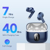 Qxq écouteurs bleutooth, 2026 nouveau ecouteurs bleutooth 5.4 sans fil avec hifi stéréo, 40h oreillette bleutooth enc réduction 