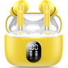 Qxq écouteurs bleutooth, nouveau ecouteurs bleutooth 5.4 sans fil avec hifi stéréo, 40h oreillette bleutooth enc réduction antib