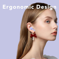 Qxq écouteurs bleutooth, nouveau ecouteurs bleutooth 5.4 sans fil avec hifi stéréo, 40h oreillette bleutooth enc réduction antib