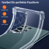 Vauki Coque pour Samsung Galaxy S23 Ultra 5G avec 2 HD Clair Hydrogel Doux Film Protection Écran et 1 Applicateur, TPU Bumper Tr