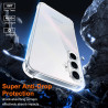 Vauki Coque pour Samsung Galaxy A55 5G avec 2 Protection D'écran Verre Trempé, TPU Bumper Transparente Case, [Coussin d'air Inté