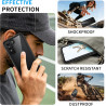 ZhuoFan Coque pour Samsung Galalxy S22 5G avec Protection D'écran Intégré,360° Integrale Antichoc Anti-Rayures Transparent Rigid