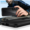 ZhuoFan Coque pour Samsung Galalxy S22 5G avec Protection D'écran Intégré,360° Integrale Antichoc Anti-Rayures Transparent Rigid